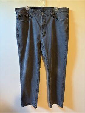 Levi's 541 Men's Straight Jeans in Charcoal Gray
